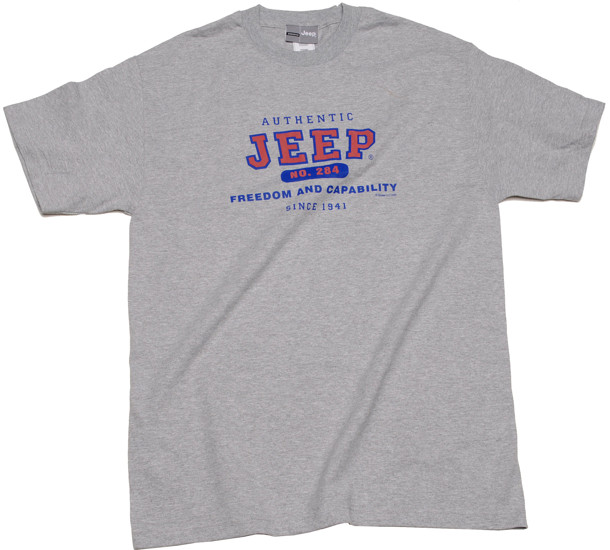 Jeep Clothing Authentic Jeep Extral Large Short Sleeve Tee Shirt in