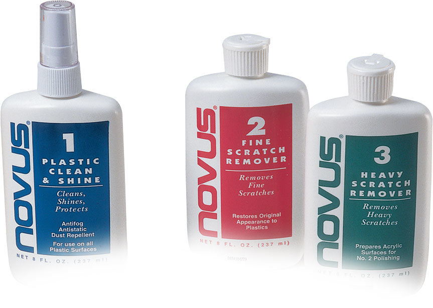 Novus 1, 2, 3 Polishing Kit For Plastic - 2 oz.