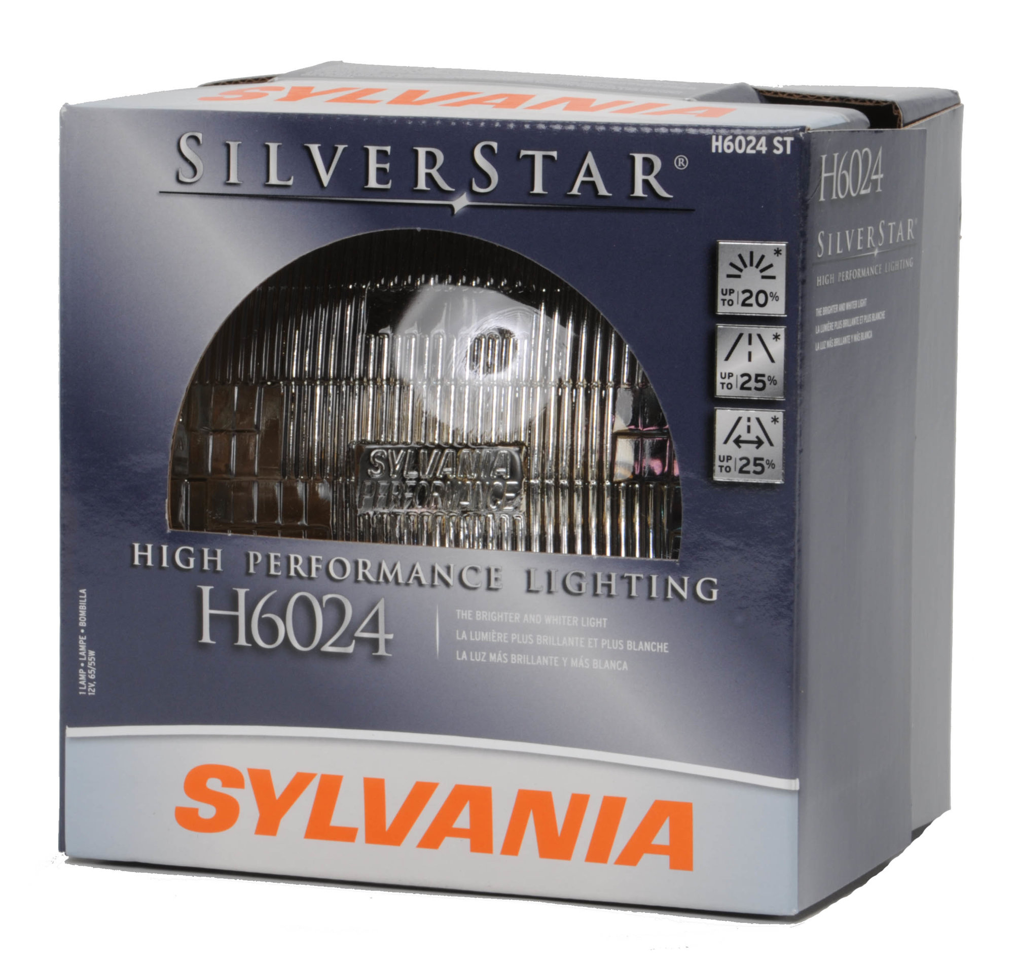 Sylvania h6024 basic halogen sealed beam headlight deals