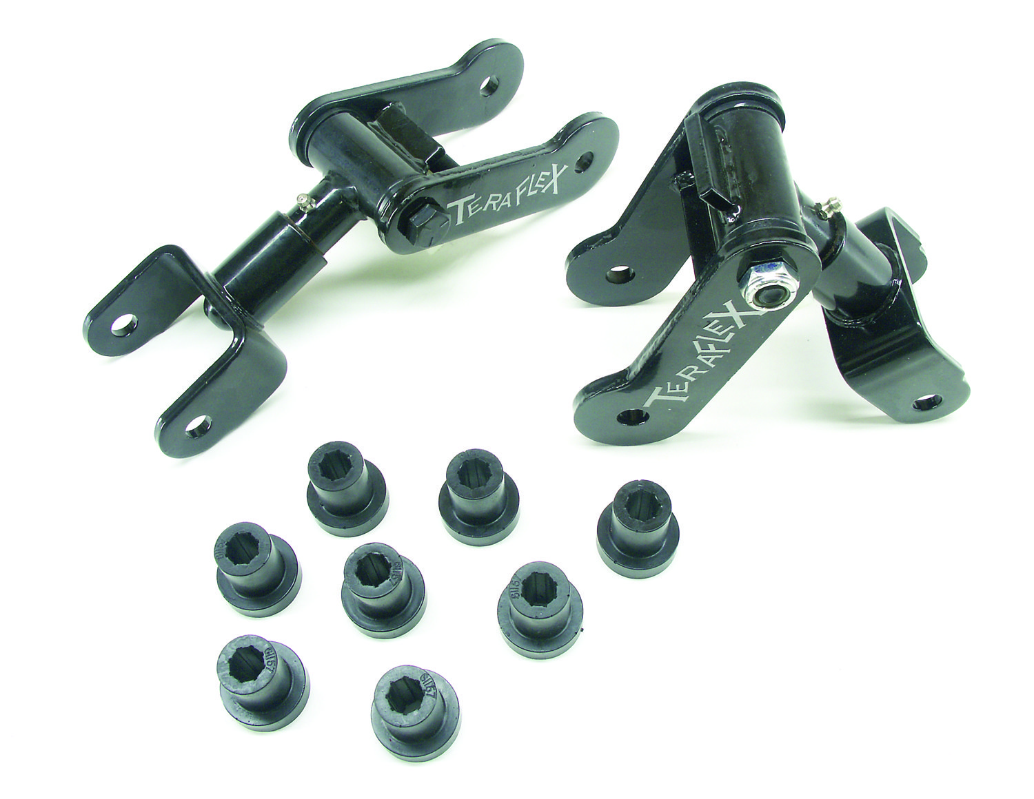 Teraflex 001025000 Front or Rear Revolver Shackle Pair for 4575 Jeep