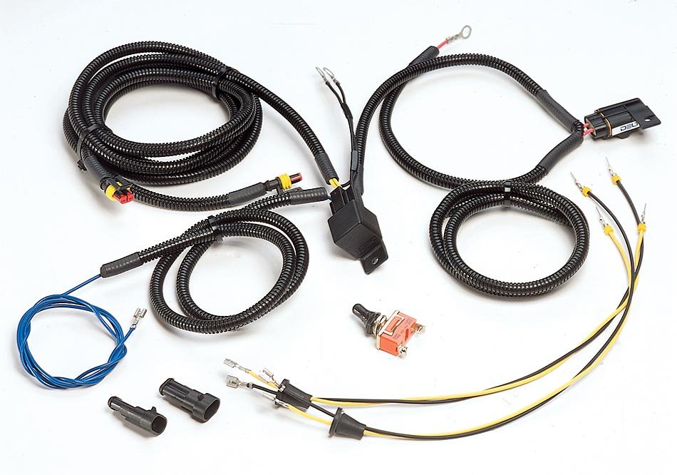 Delta Tech 05200040 Auxiliary Light Wiring Harness Quadratec