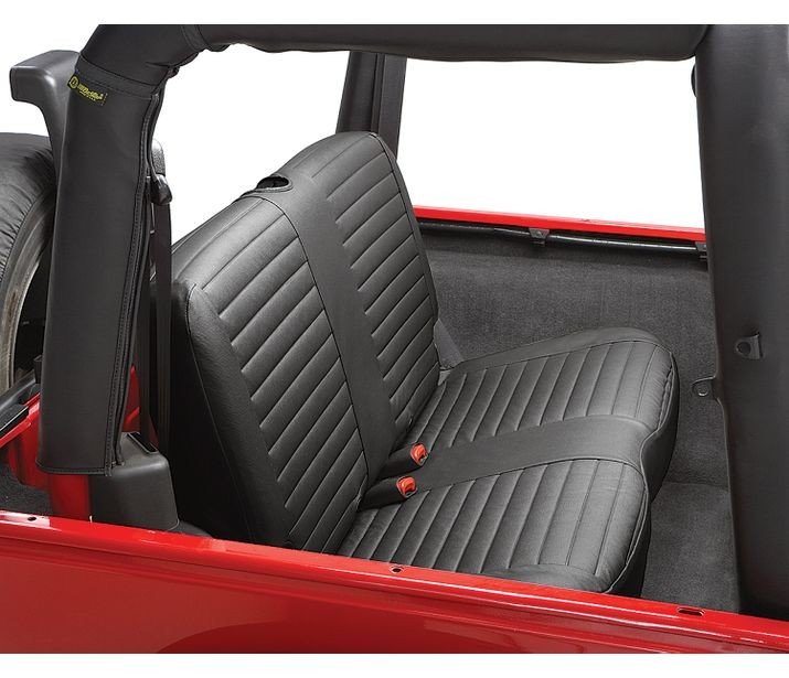New For Jeep Wrangler Tj 97-02 Rear Neoprene Seat Cover Tan  X 13261.04