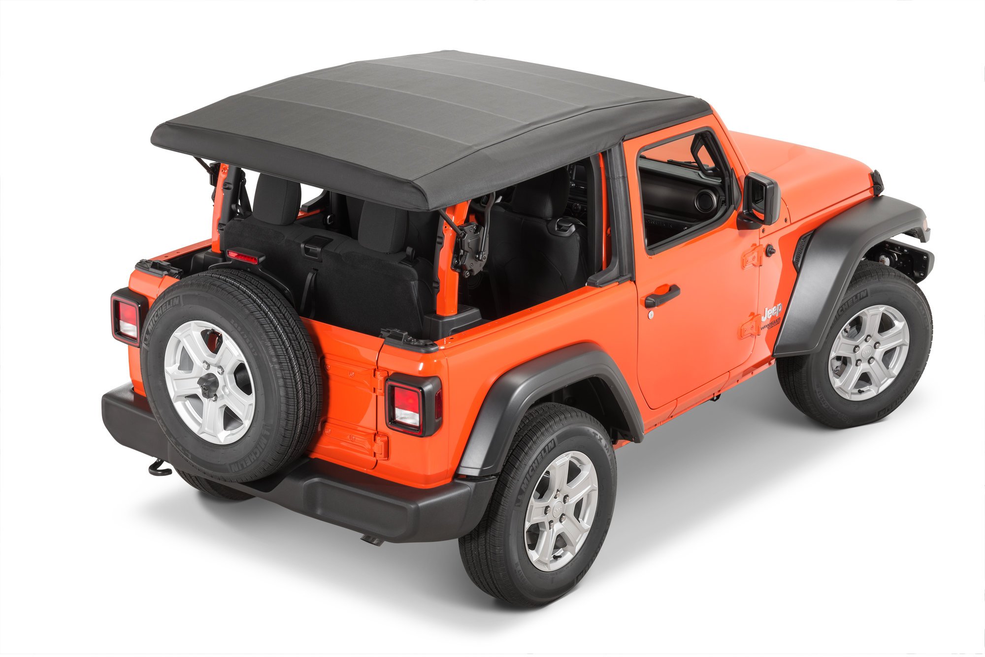Mopar 6QP22SX9AA Replacement Sunrider Soft Top Deck for 18-20 Jeep Wrangler  JL 2 Door | Quadratec