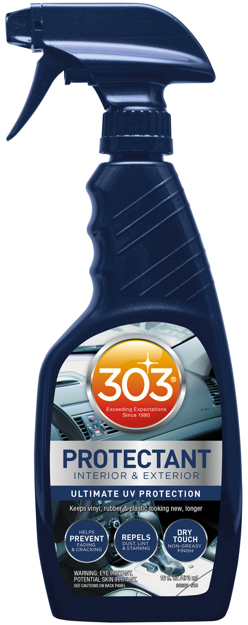 303 Convertible Vinyl Top Cleaning and Care Kit - Cleans And Protects Vinyl  Tops - Includes 303 Tonneau Cover And Convertible Top Cleaner 16 fl. oz. +  303 Automotive Protectant 16 fl. oz., (30510) 