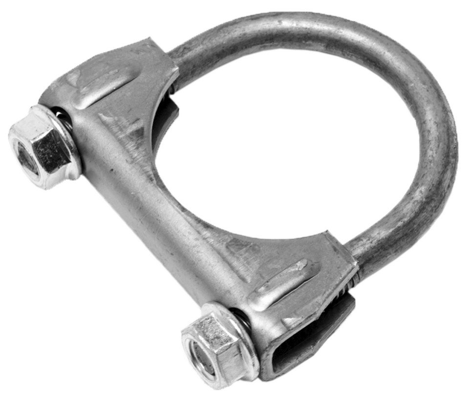 Exhaust clamp pipe clamp double clamp pipe connector clamp 43x125 mm for VW