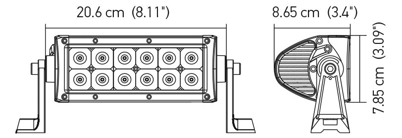 Hella 357208001 ValueFit 12 LED 8