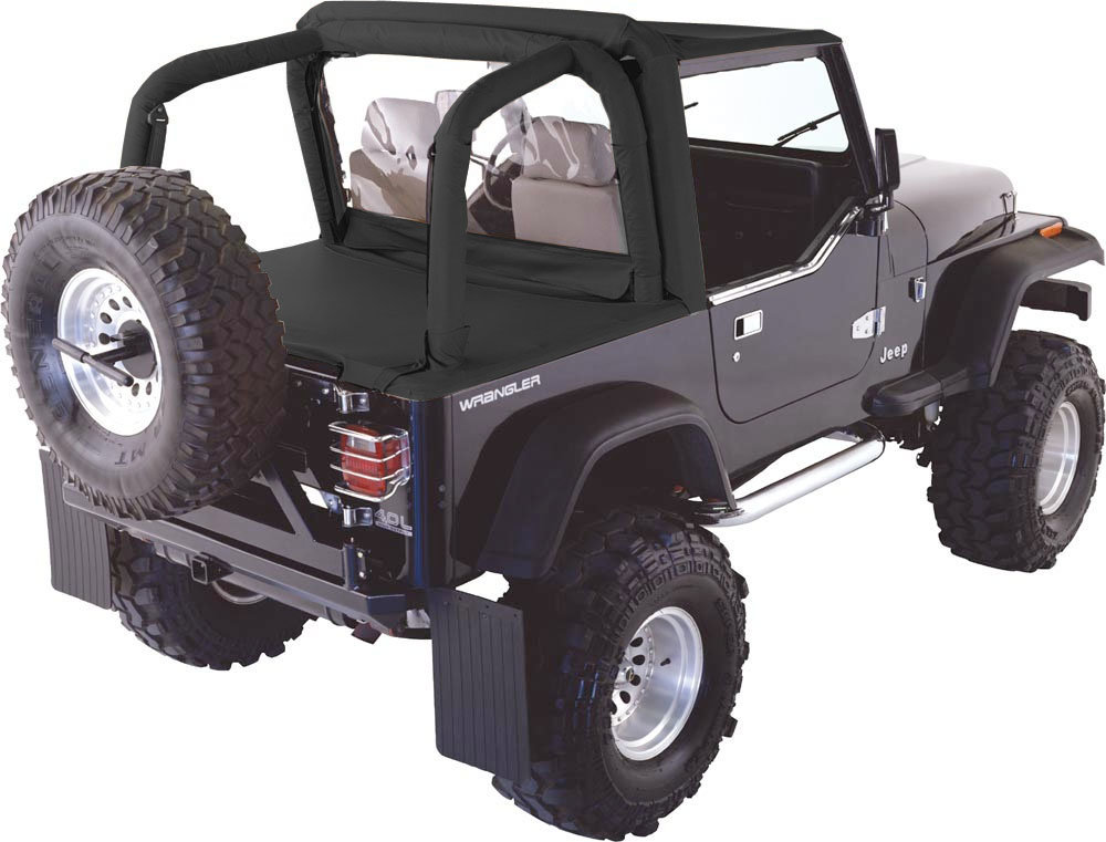 Rampage Products Cab Top with Tonneau Cover for 87-91 Jeep Wrangler YJ |  Quadratec