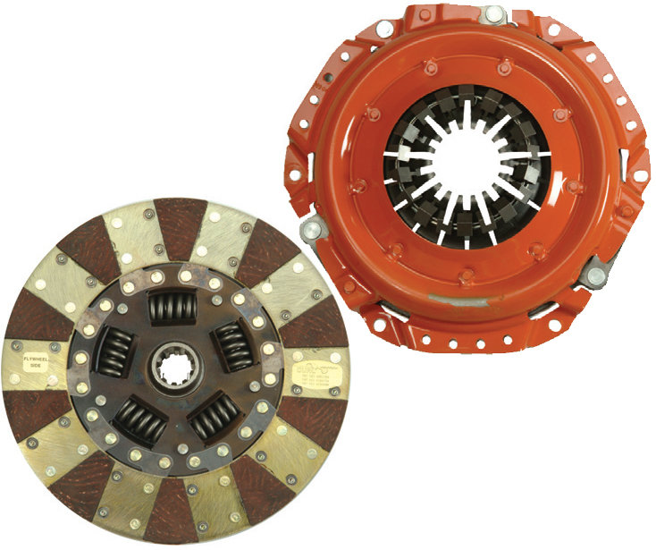 Centerforce MC ENGINE Dual Friction Clutch for 87-92 Jeep Wrangler YJ with   & Internal Slave Cylinder | Quadratec