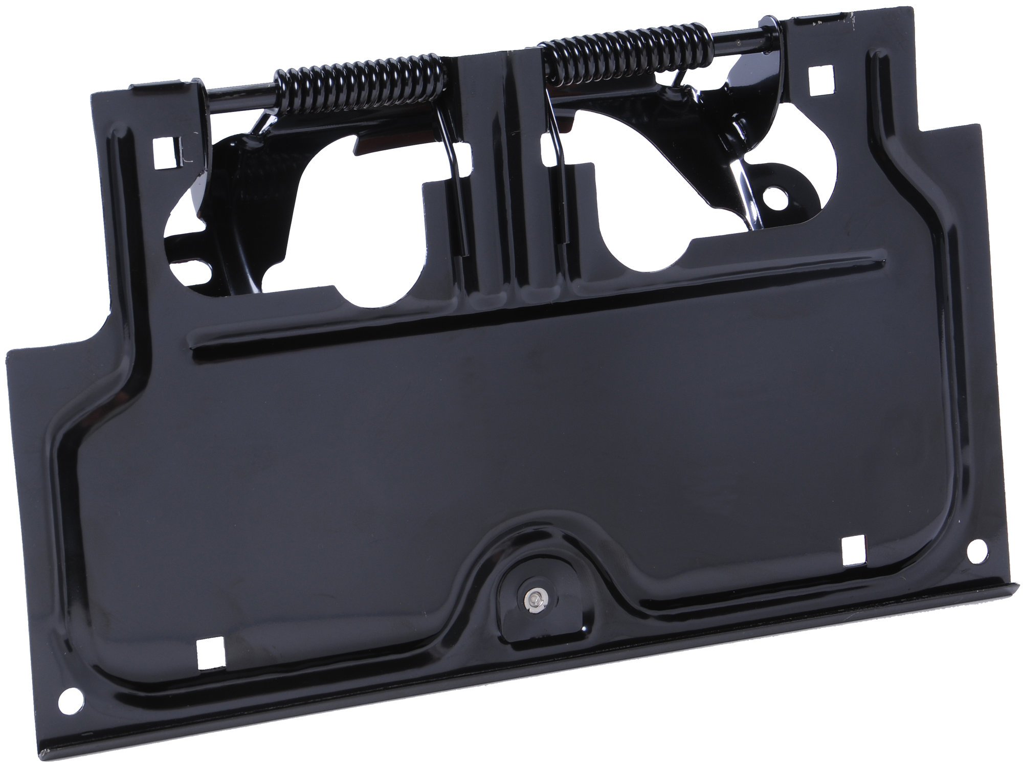 Rugged Ridge 11233.02 License Plate Bracket in Black for 8795 Jeep