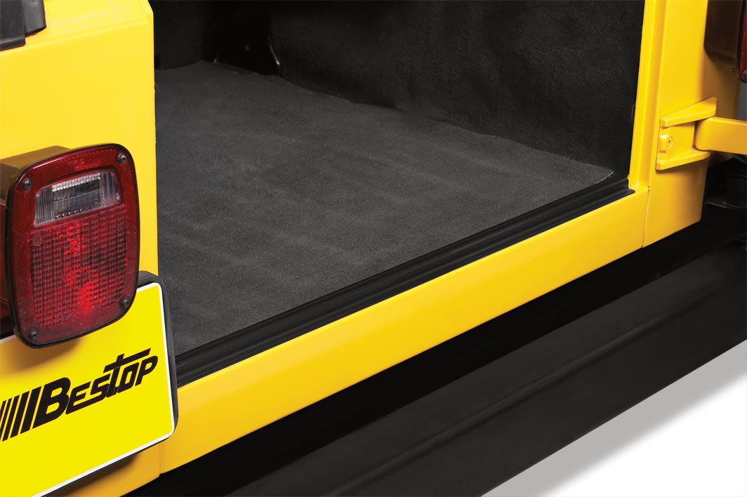 Bestop Highrock 4x4 Tailgate Entry Guard For 87 06 Jeep Wrangler Yj Tj