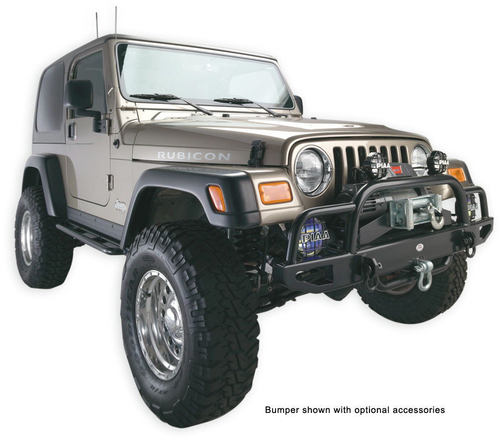 Body Armor TJ-4121 Rockcrawler Side Guards for 97-06 Jeep Wrangler TJ  Quadratec