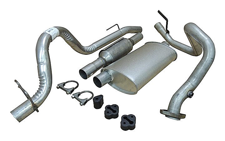 Crown Automotive 52018177K Complete OE Exhaust Kit for 93-95 Wrangler YJ  with  4 Cylinder Engine | Quadratec