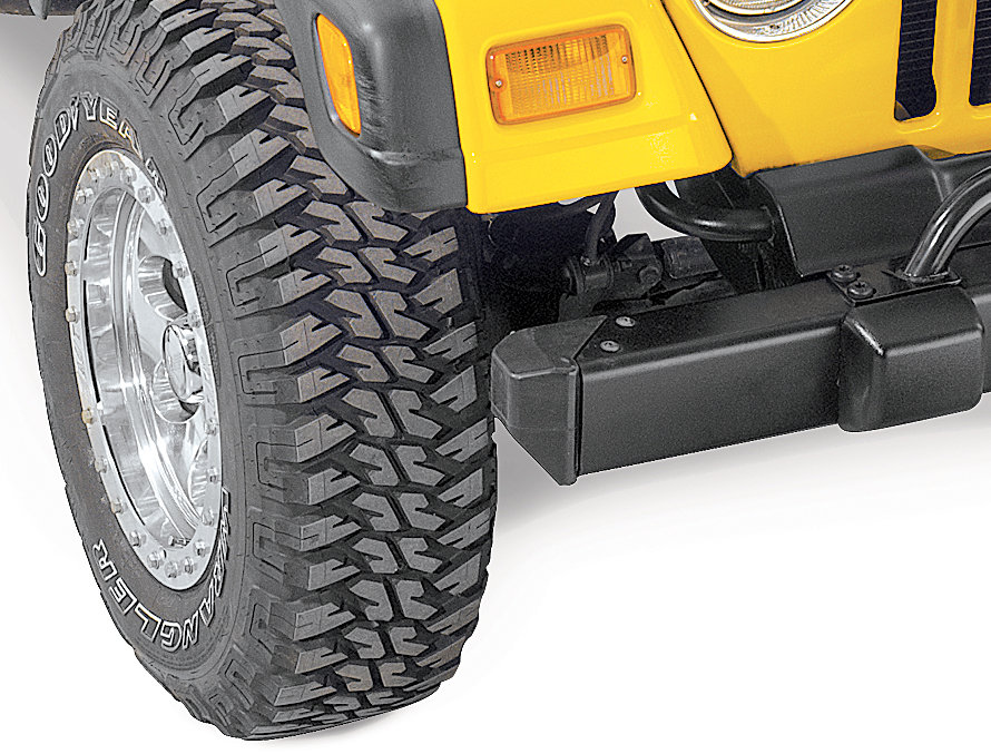 Armadillo 11902 Xtreme Front Bumper Ends for 97-06 Jeep Wrangler TJ |  Quadratec