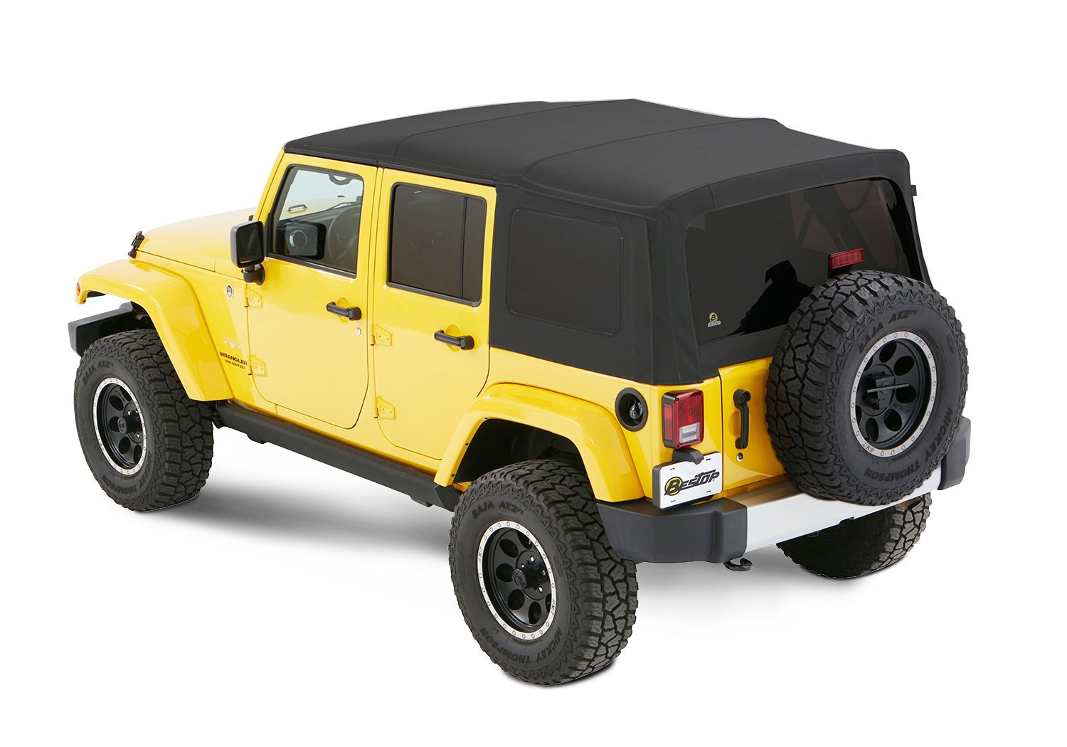 Bestop Supertop NX Twill Soft Top for 07-18 Jeep Wrangler Unlimited JK 4  Door | Quadratec