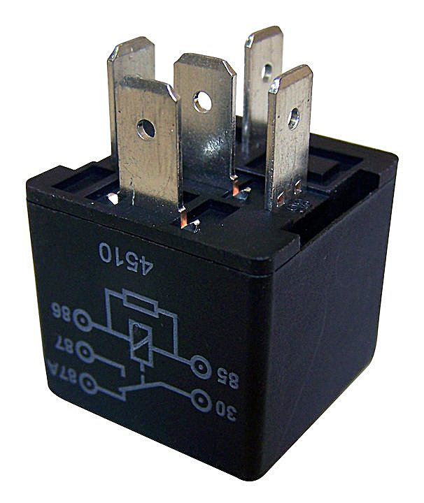 Crown Automotive 56002958 Mini Relay for 84-86 Jeep CJ and 89-95 Wrangler YJ  | Quadratec