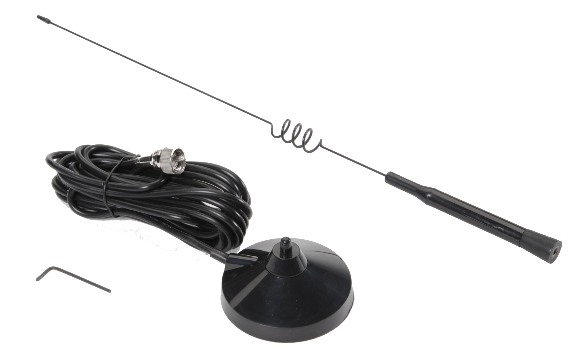 Cobra HGA 1000 21" CB Radio Antenna with Mount Quadratec