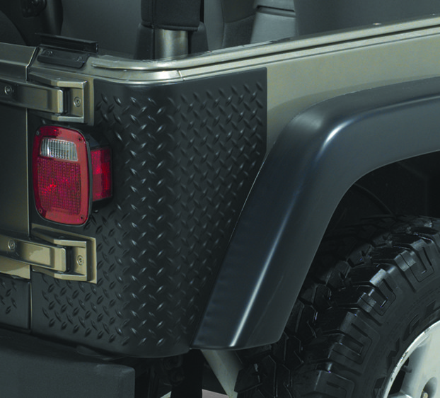 Rugged Ridge 11650.50 9 Piece Body Armor Set for 9706 Jeep Wrangler TJ