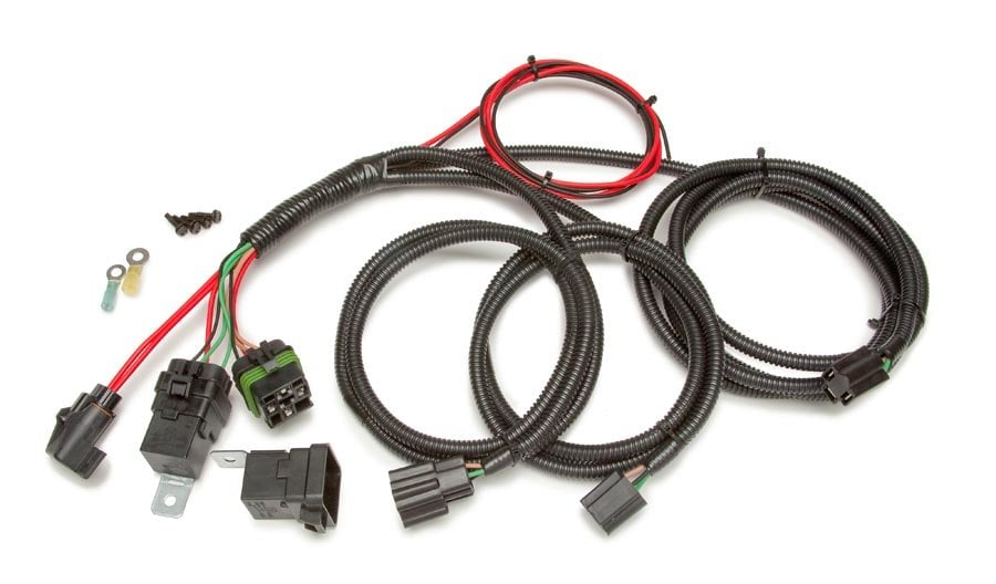 Painless Wiring 30815 Performance H4 Halogen Headlight ... cj7 wire harness routing 