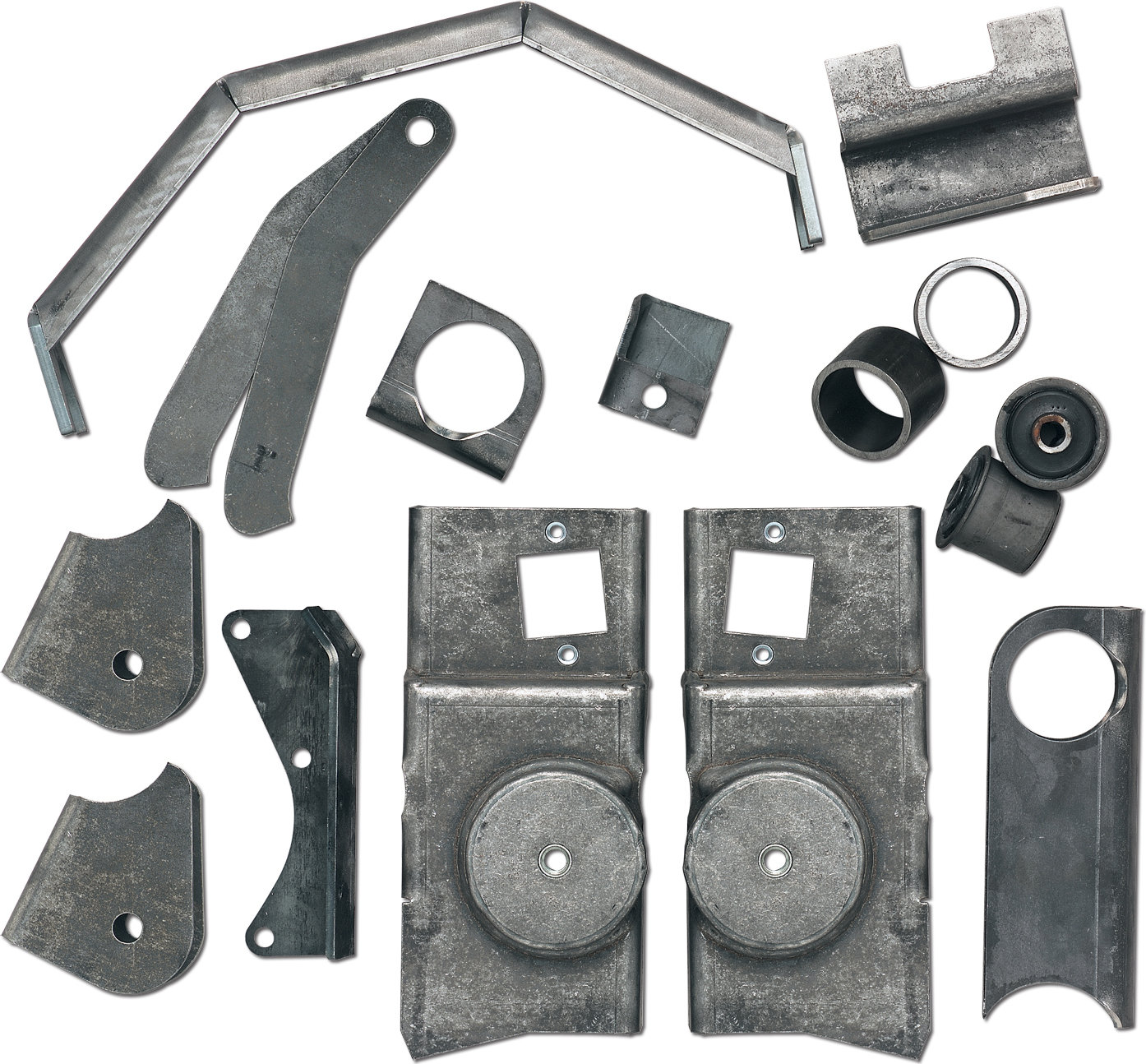 Rubicon Express RE9968 Front Axle Bracket Kit for 8406 Jeep Cherokee