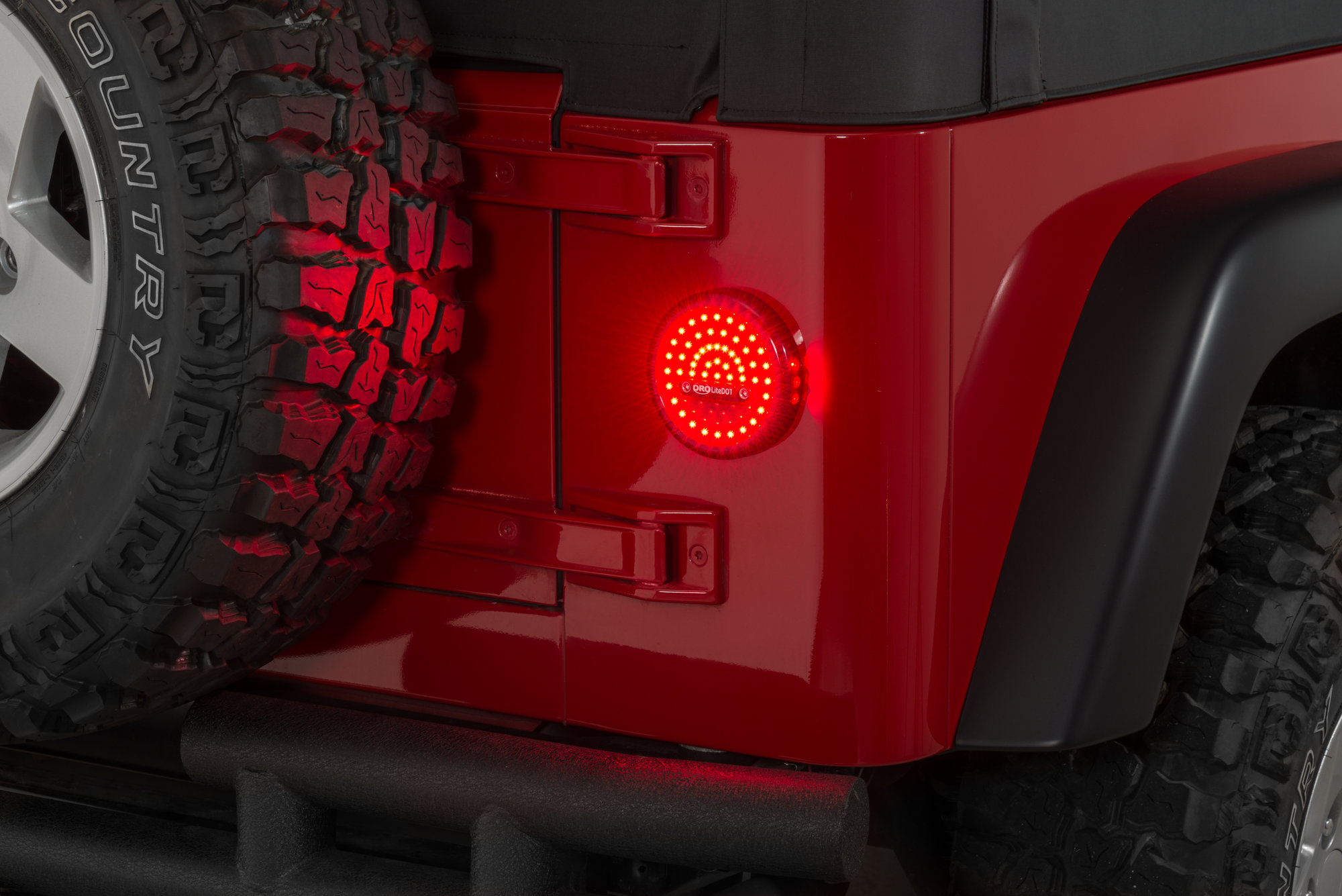 Off Road Only LD-RRW2 LiteDOT Taillights for 76-06 Jeep CJ, Wrangler YJ, TJ  | Quadratec