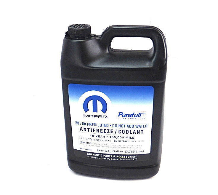 Mopar 68163849AB Pre-Diluted Anti-Freeze Coolant for 13-21 Jeep Vehicles |  Quadratec