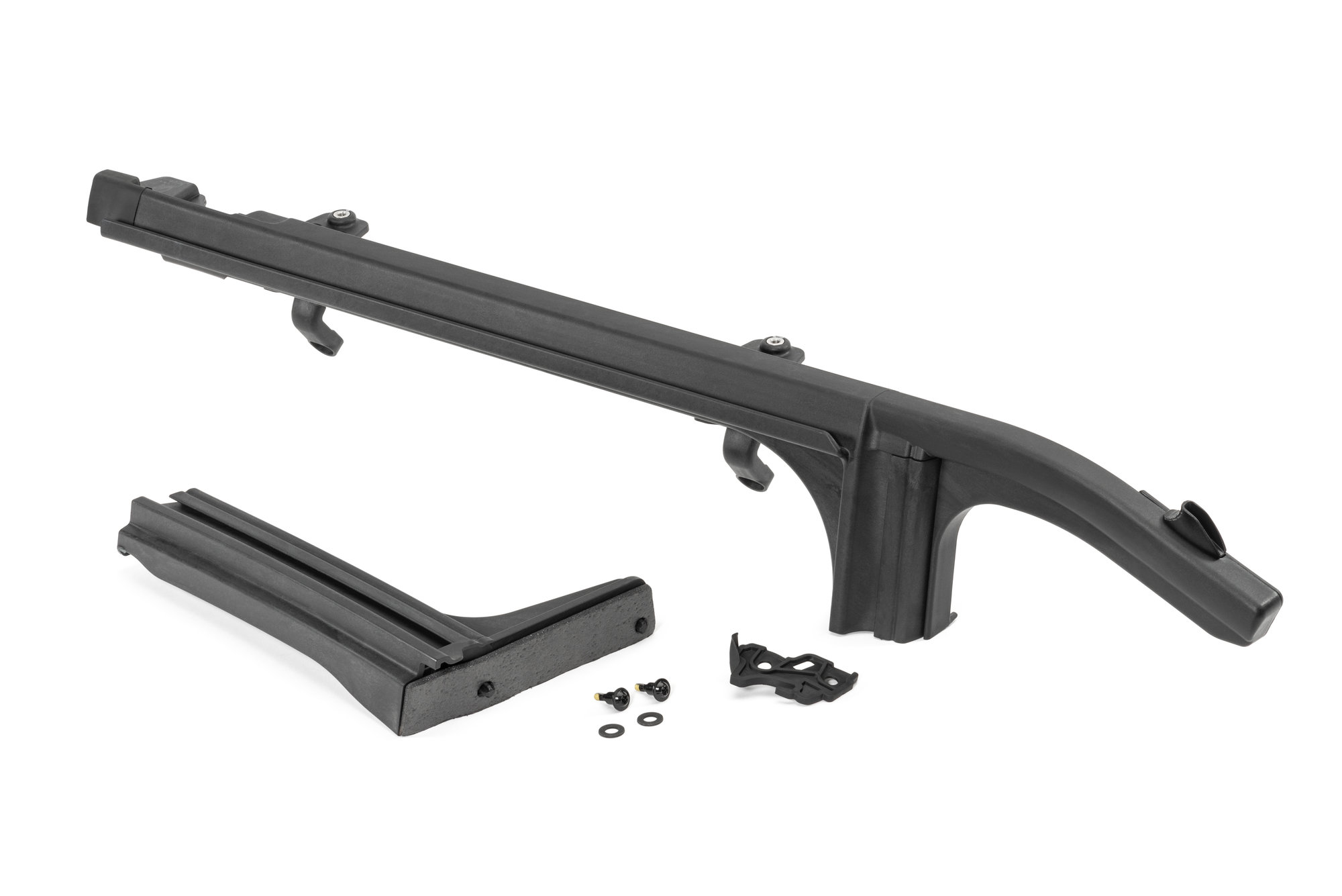 OEM 2010-2018 Jeep Wrangler 4-Door Front Door Surrounds Pair – With Sunrider Feature (Used)