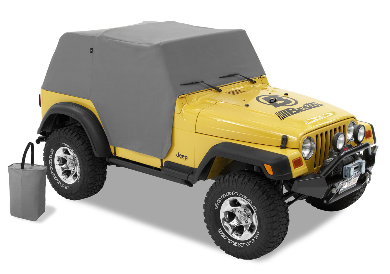 Arriba 95+ imagen jeep wrangler tj cover