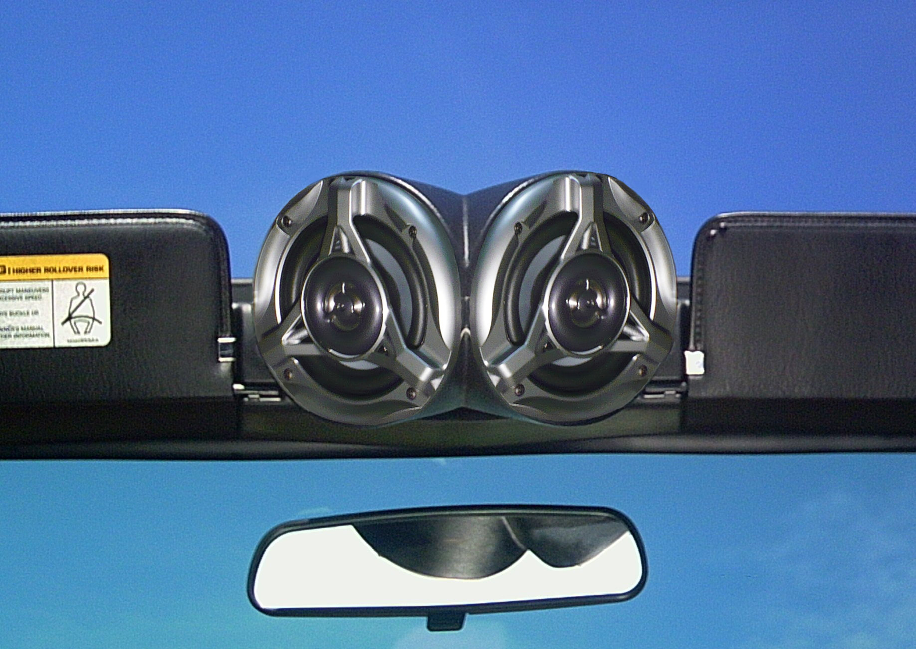 Select Increments Sky-Pod with Speakers for 55-06 Jeep CJ-5, CJ-7, CJ-8