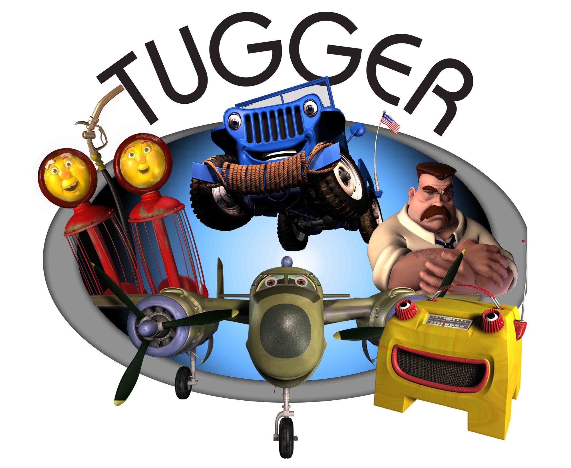 tugger: the jeep 4x4 who wanted to fly