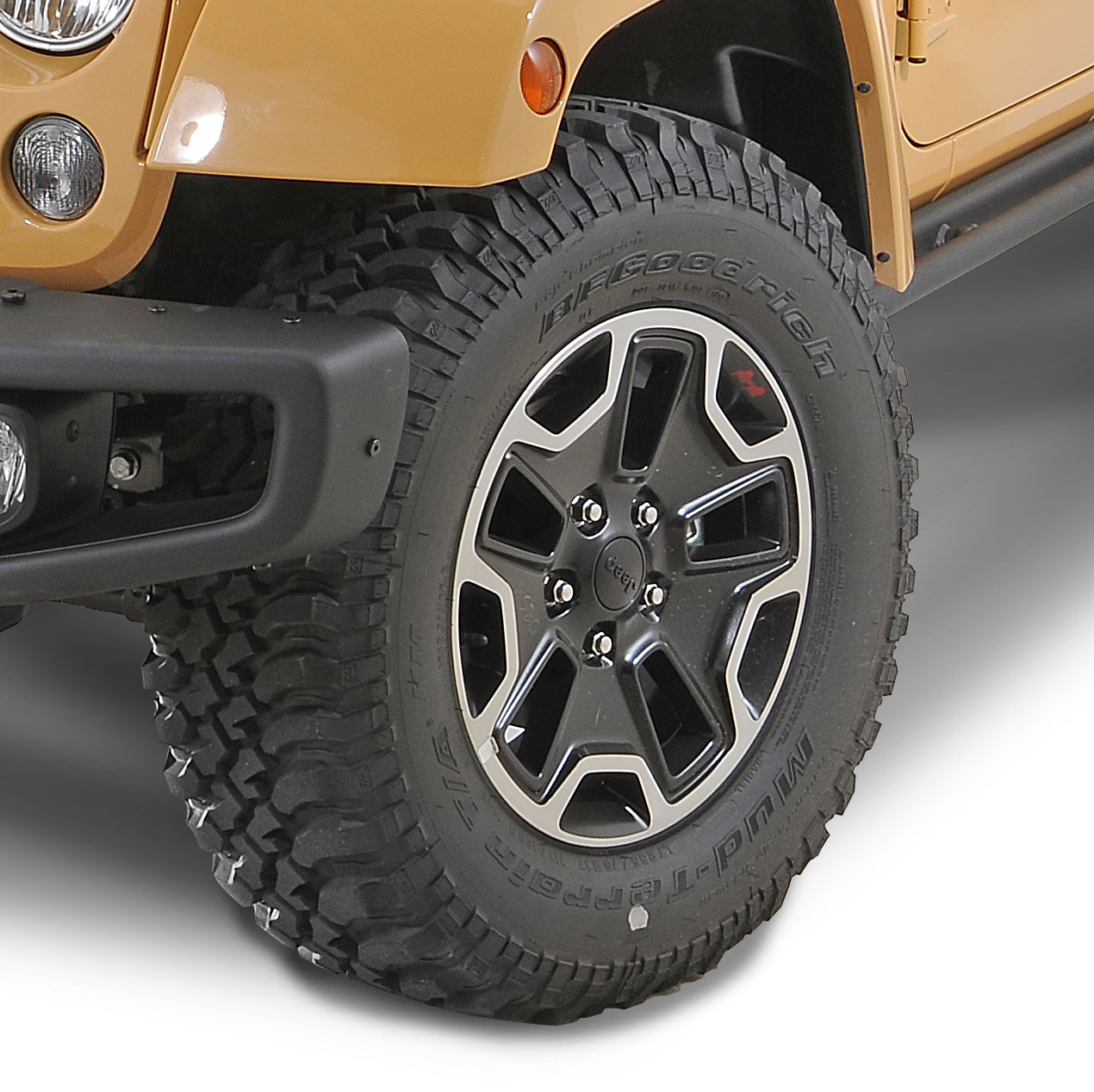 BFGoodrich 86927 Mud-Terrain T/A KM-DT Tire in LT255/75R17 with Black Side  Wall | Quadratec