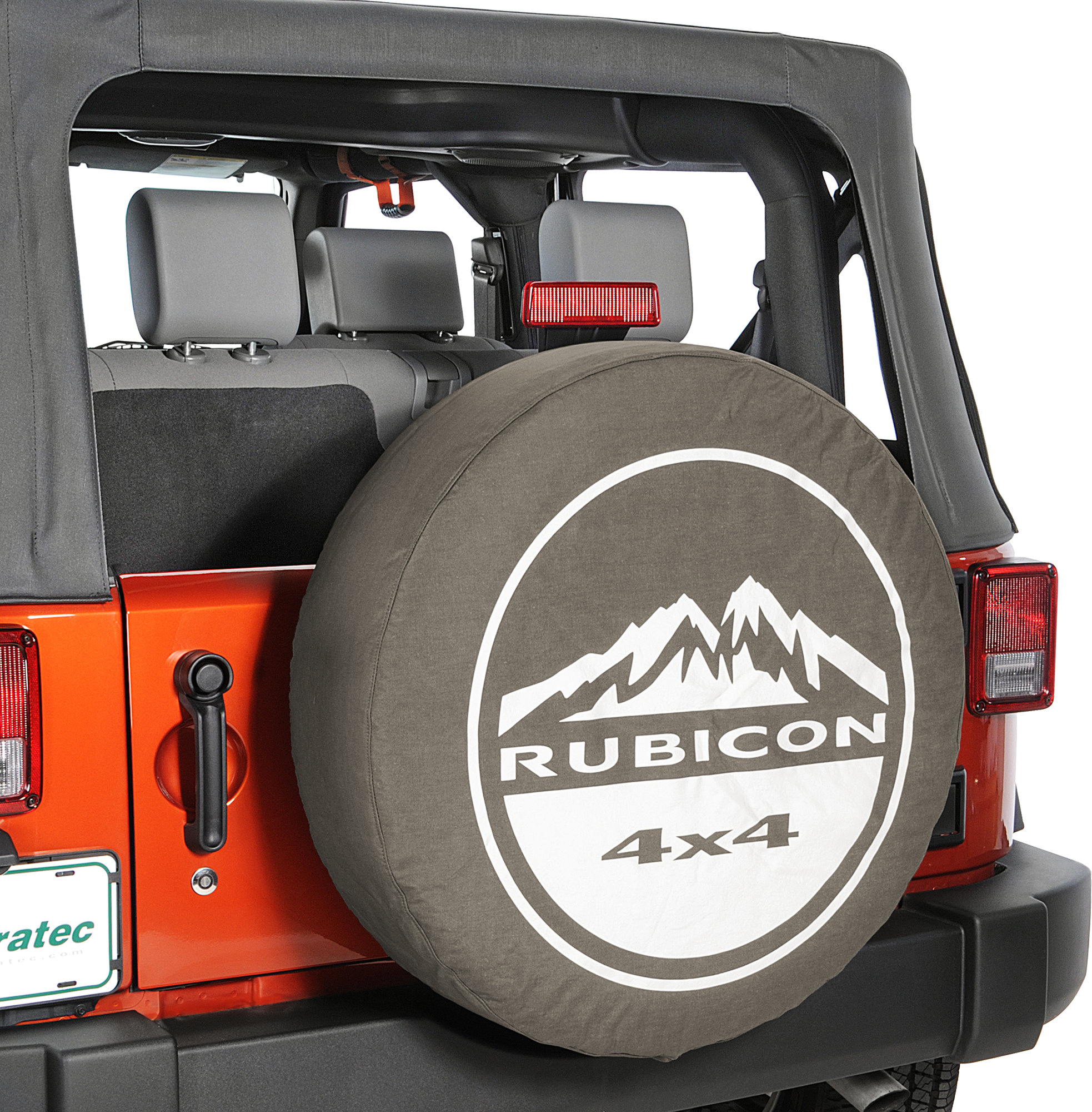 Mopar 82210079AB Jeep Logo Tire Cover Khaki Denim with ...