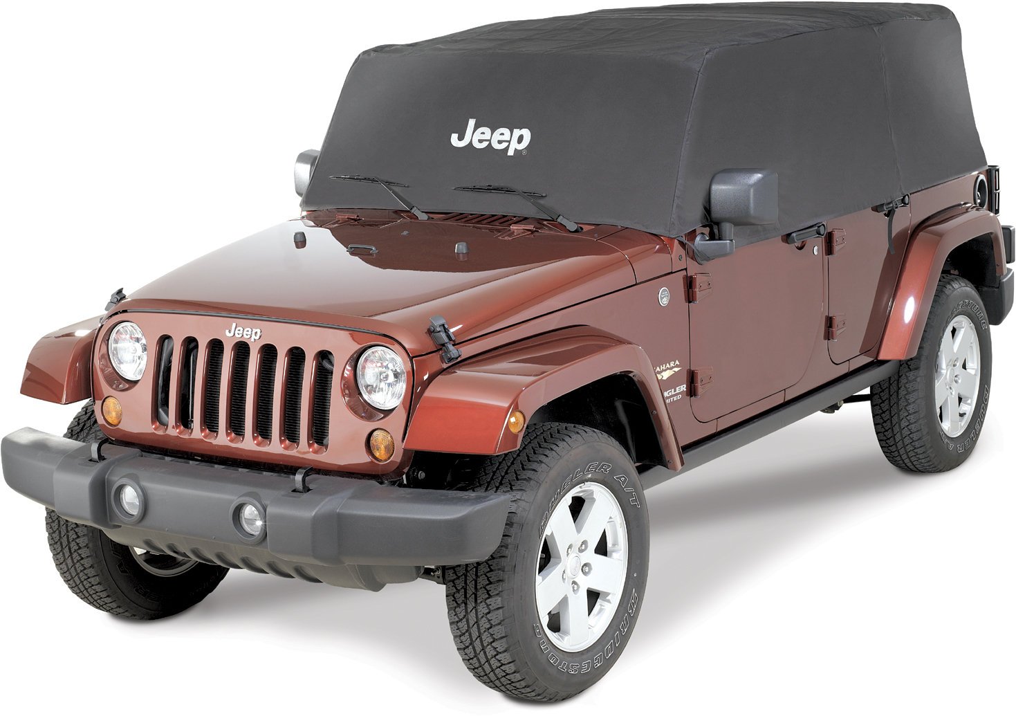 Mopar Jeep Logo Cab Cover for 07-18 Jeep Wrangler Unlimited JK 4 Door |  Quadratec