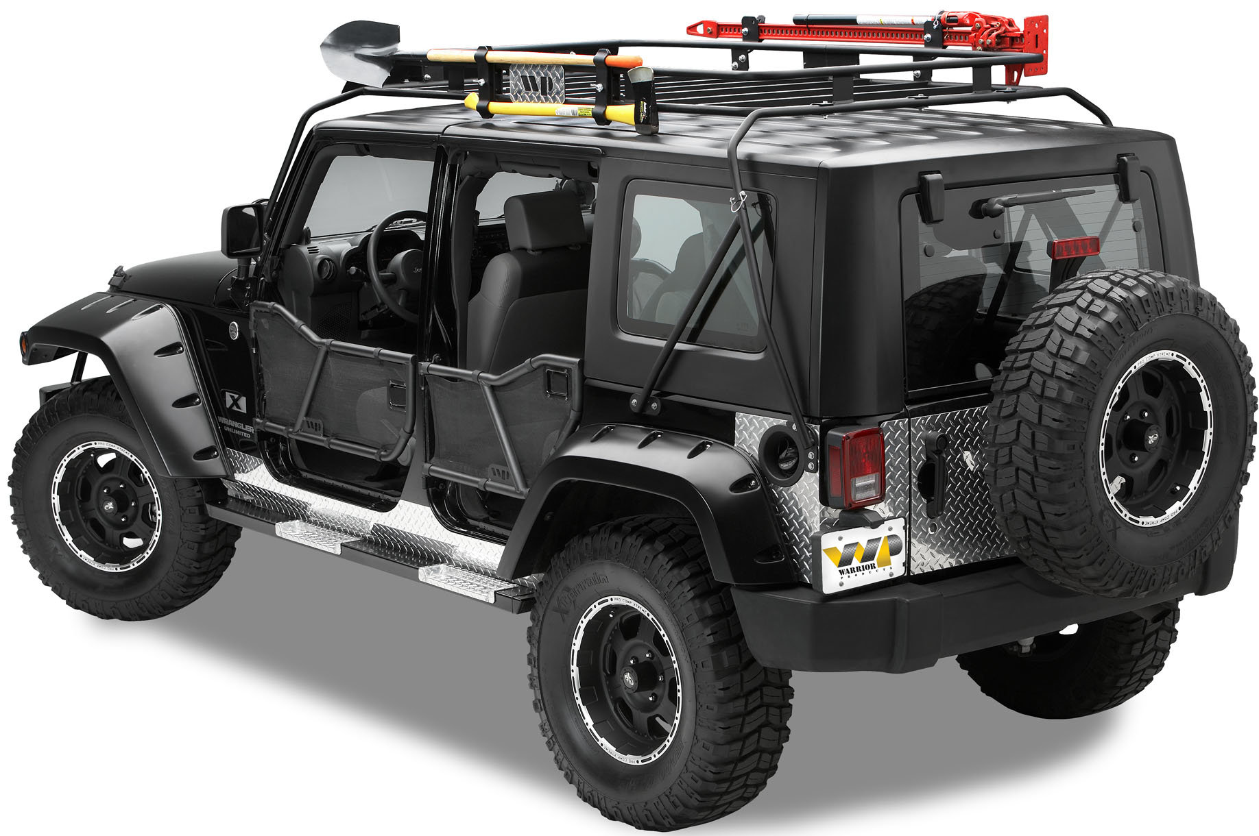 Jeep wrangler sport roof rack clearance