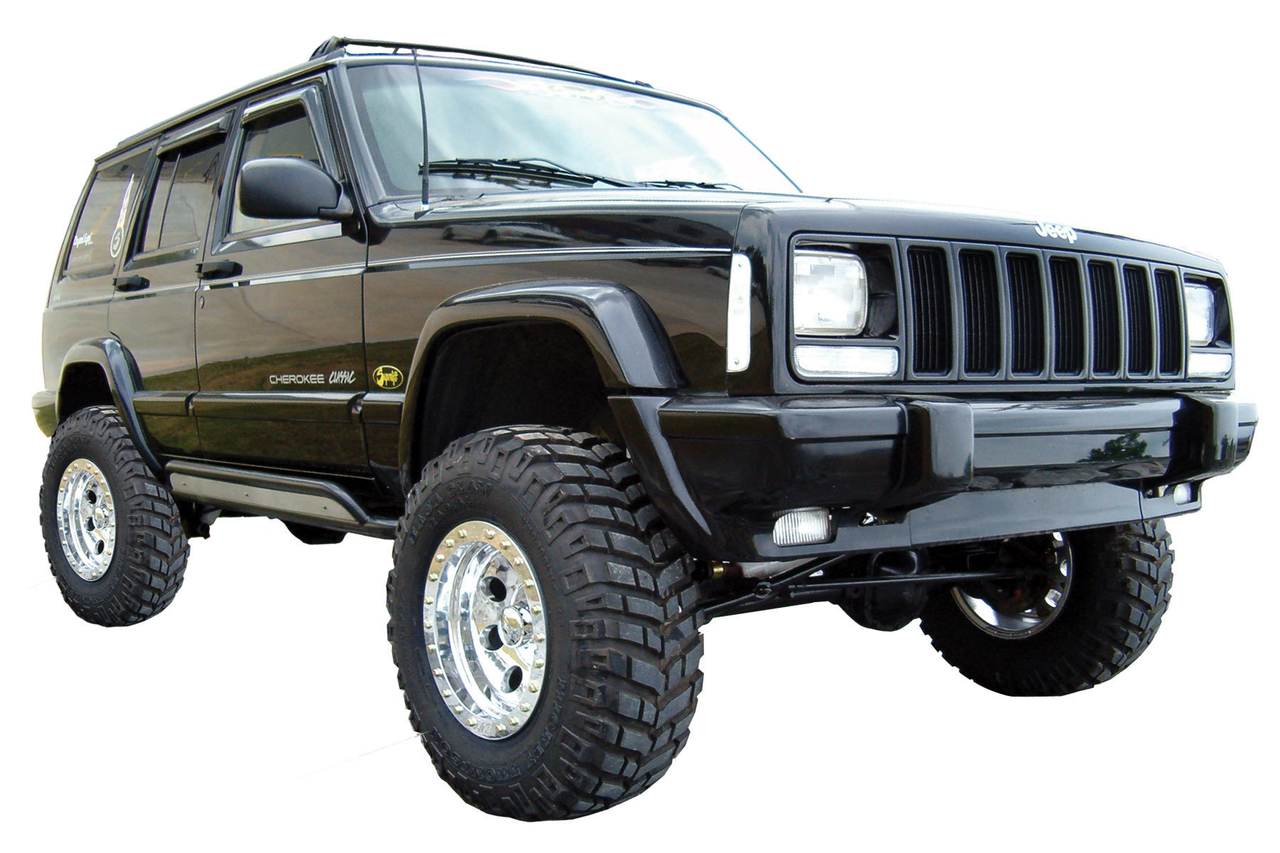 Superlift Suspension 4" Standard Lift System with Shocks for 9401 Jeep® Cherokee XJ Quadratec