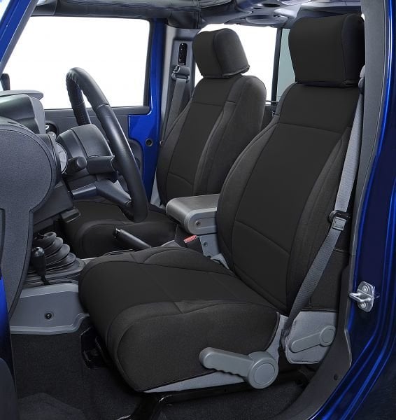 Skynd dig tavle haj Coverking Custom Front Seat Covers for 07-10 Jeep Wrangler X 2 Door with Vinyl  Seats | Quadratec