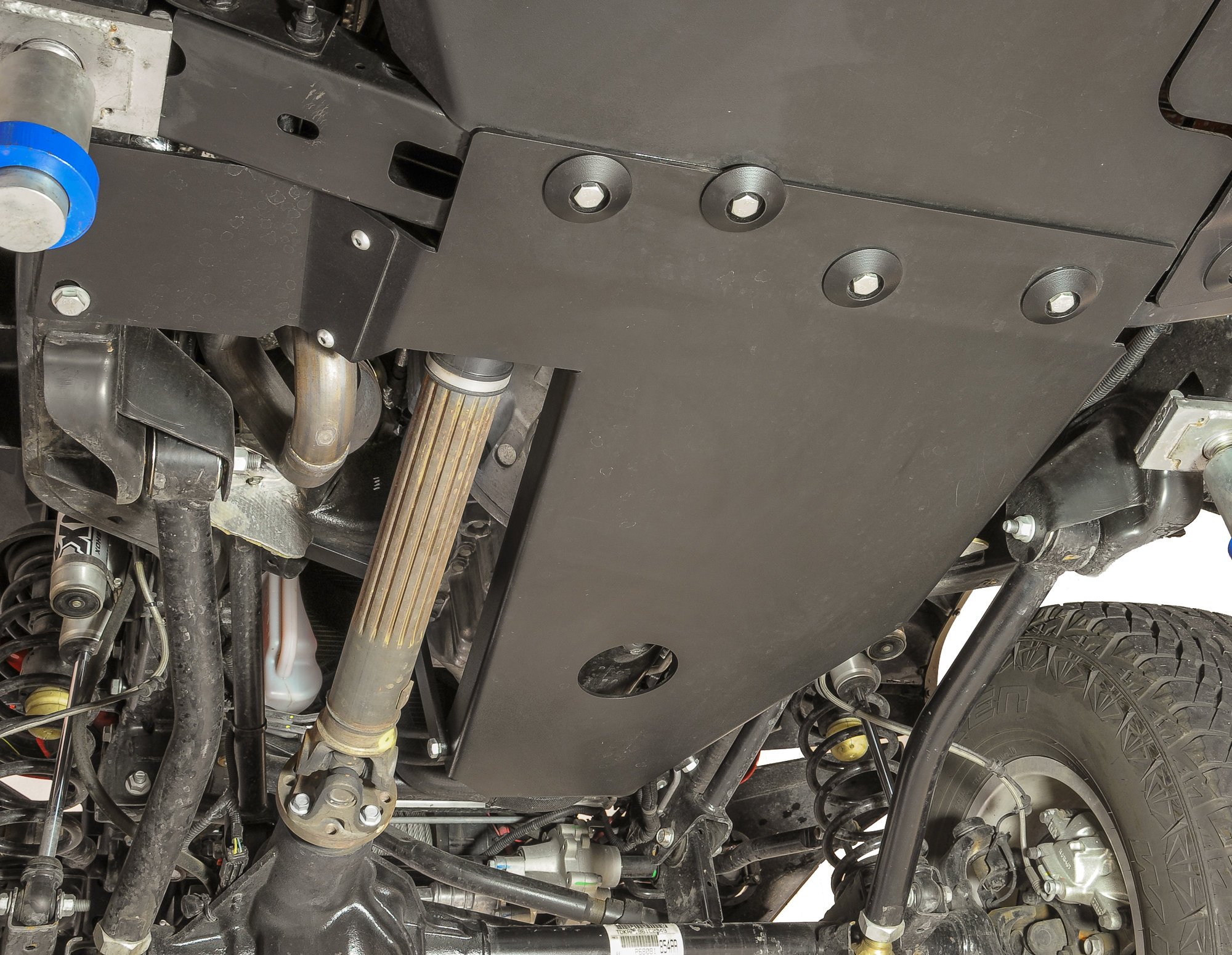 Rock Hard 4X4 Oil Pan & Transmission Skid Plate for 07-18 Jeep Wrangler JK  with Short Arm Suspension | Quadratec