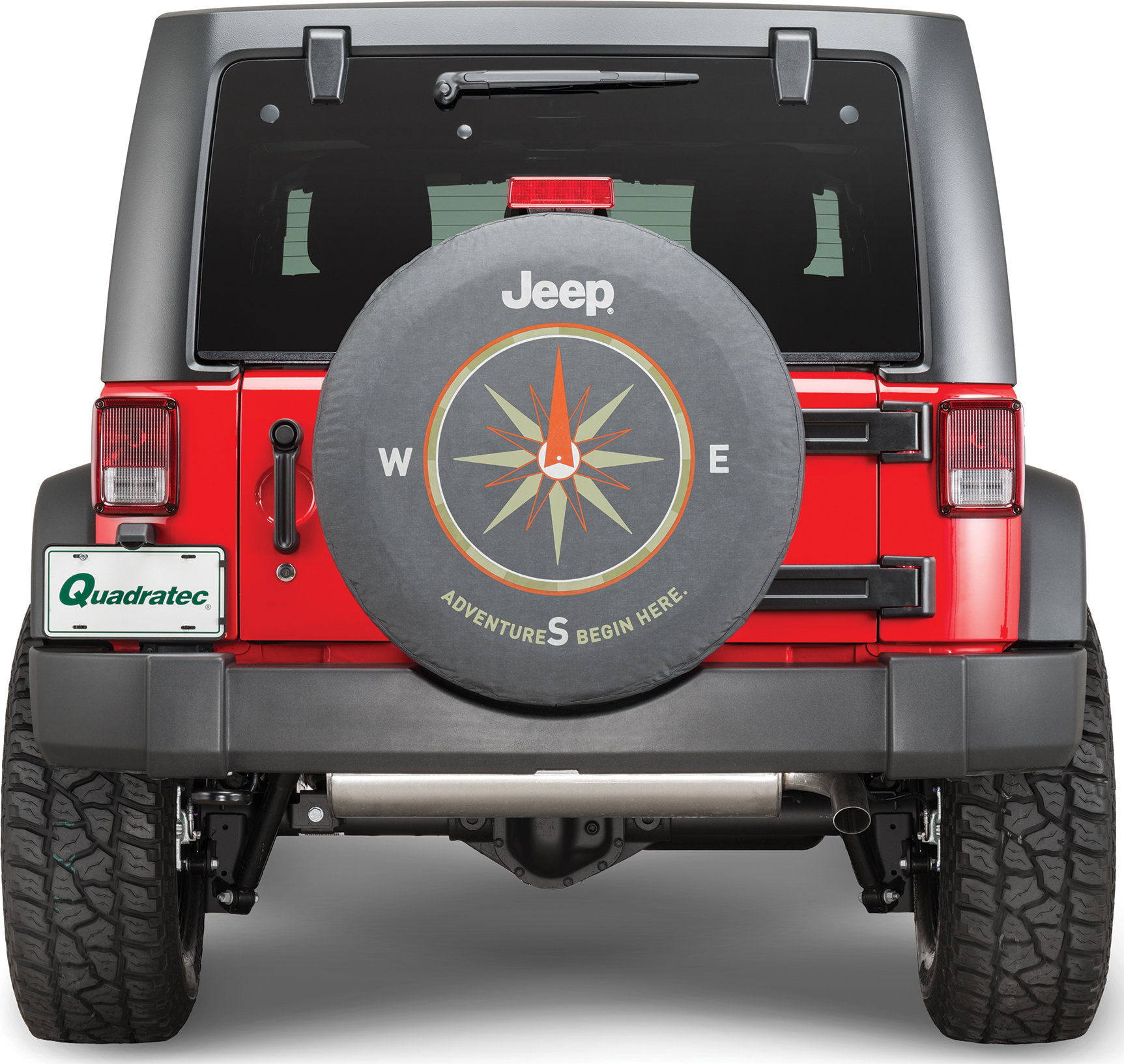 Mopar Jeep Logo Tire Cover Black Denim with 