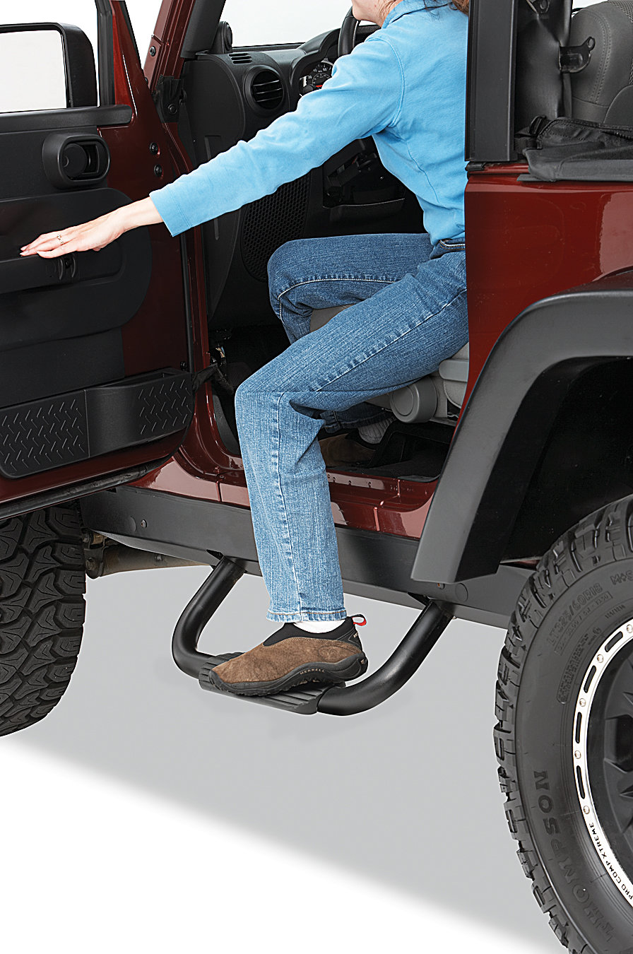 Bestop HighRock 4x4 Slider Step for 0714 Jeep Wrangler JK 2 Door