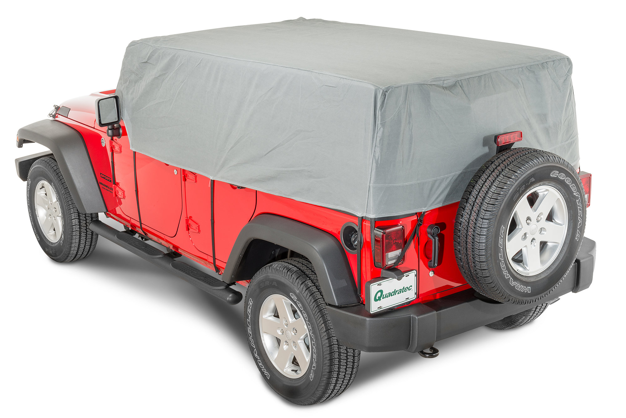 Rampage Products 1264 4 Layer Cab Cover for 07-18 Jeep Wrangler Unlimited JK  4 Door | Quadratec
