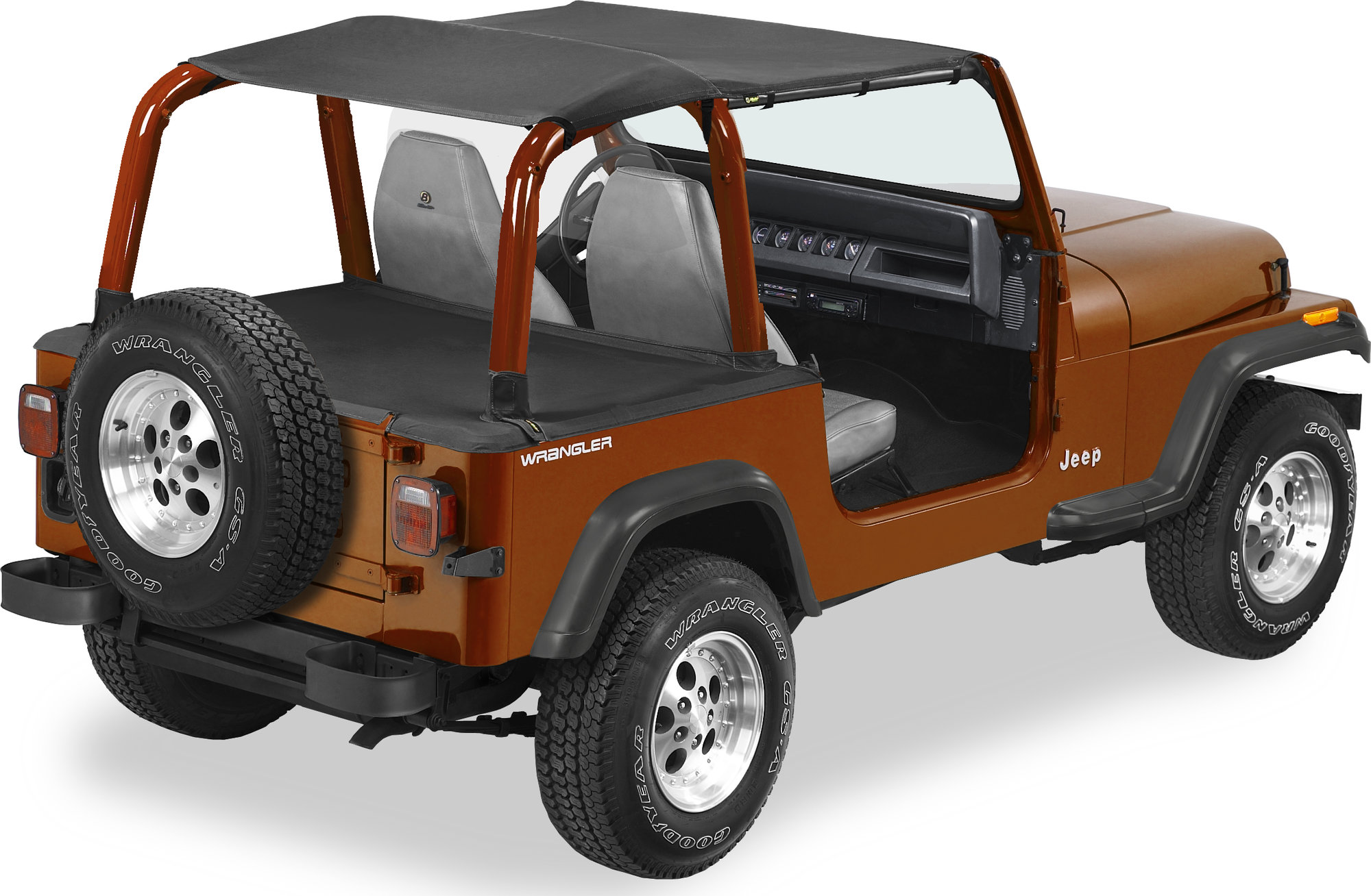 Bestop Safari Bikini, Duster & Windjammer Summer Combo for 92-95 Jeep  Wrangler YJ with Factory Hardtop | Quadratec