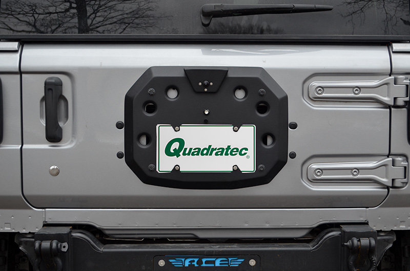 ACE Engineering ACEJLGPR Gate Plate Relocate for 2018 Jeep Wrangler JL
