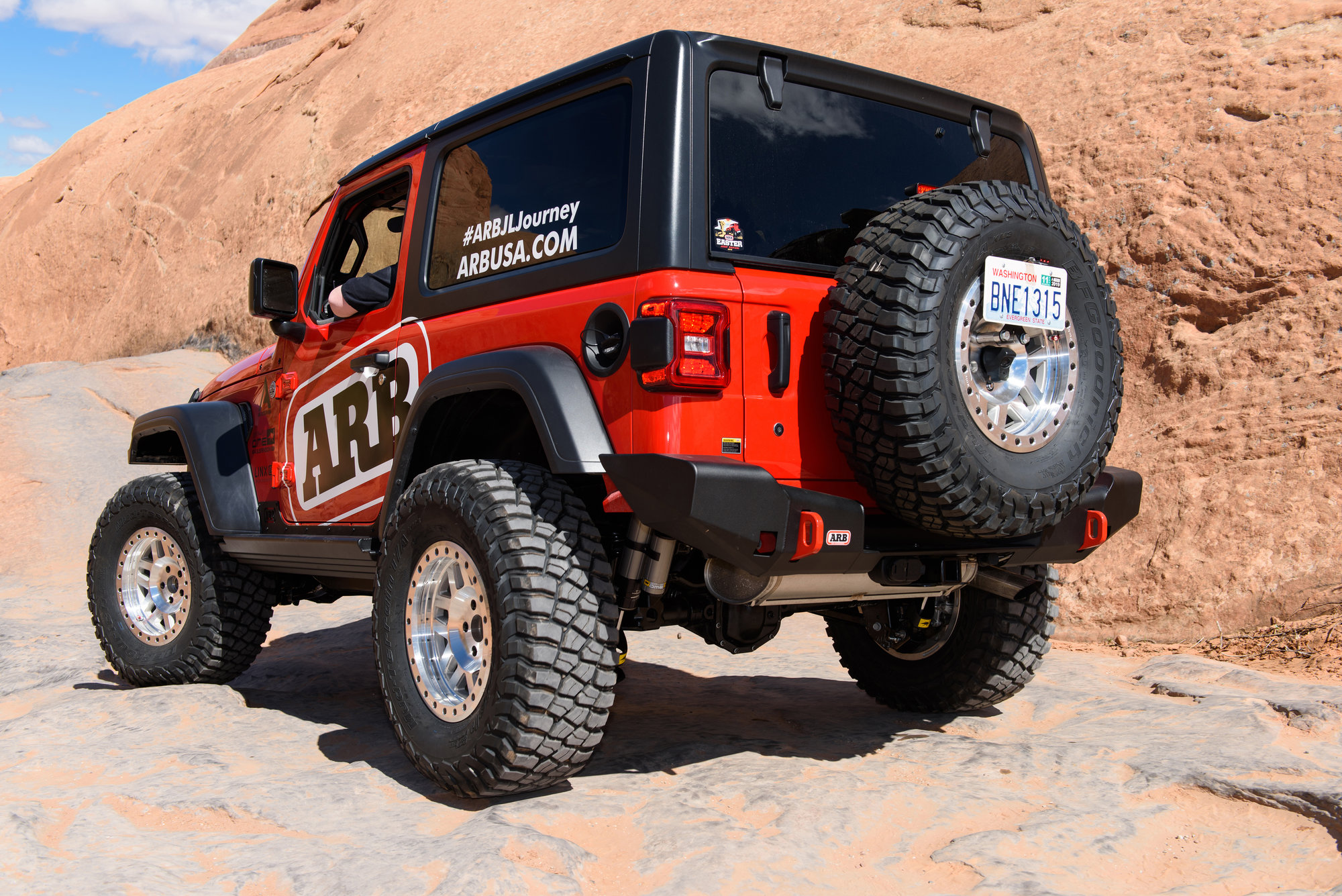 ARB 5650380 Rear Bumper for 18-21 Jeep Wrangler JL | Quadratec