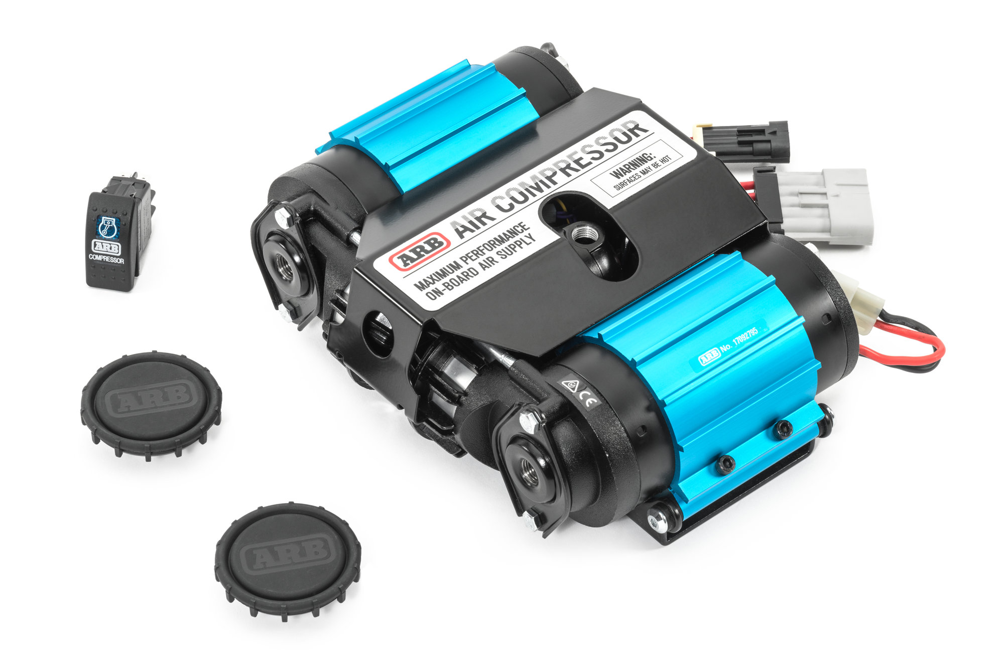 Arb On Board Twin Air Compressor Kit Quadratec