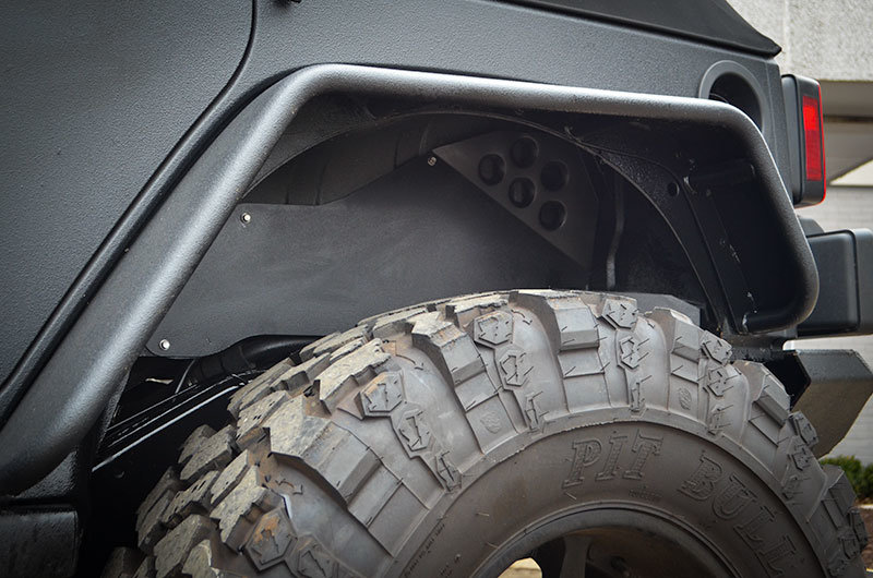 Ace Engineering Aluminum Inner Fender Kit For 07 18 Jeep