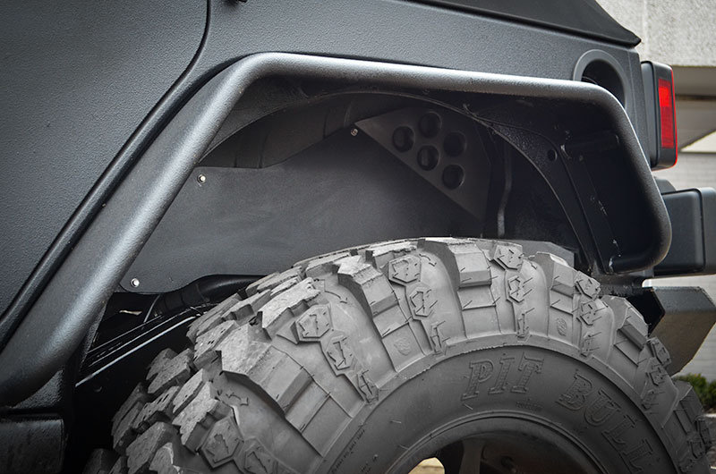 Ace Engineering Rear Aluminum Inner Fenders For 07 18 Jeep