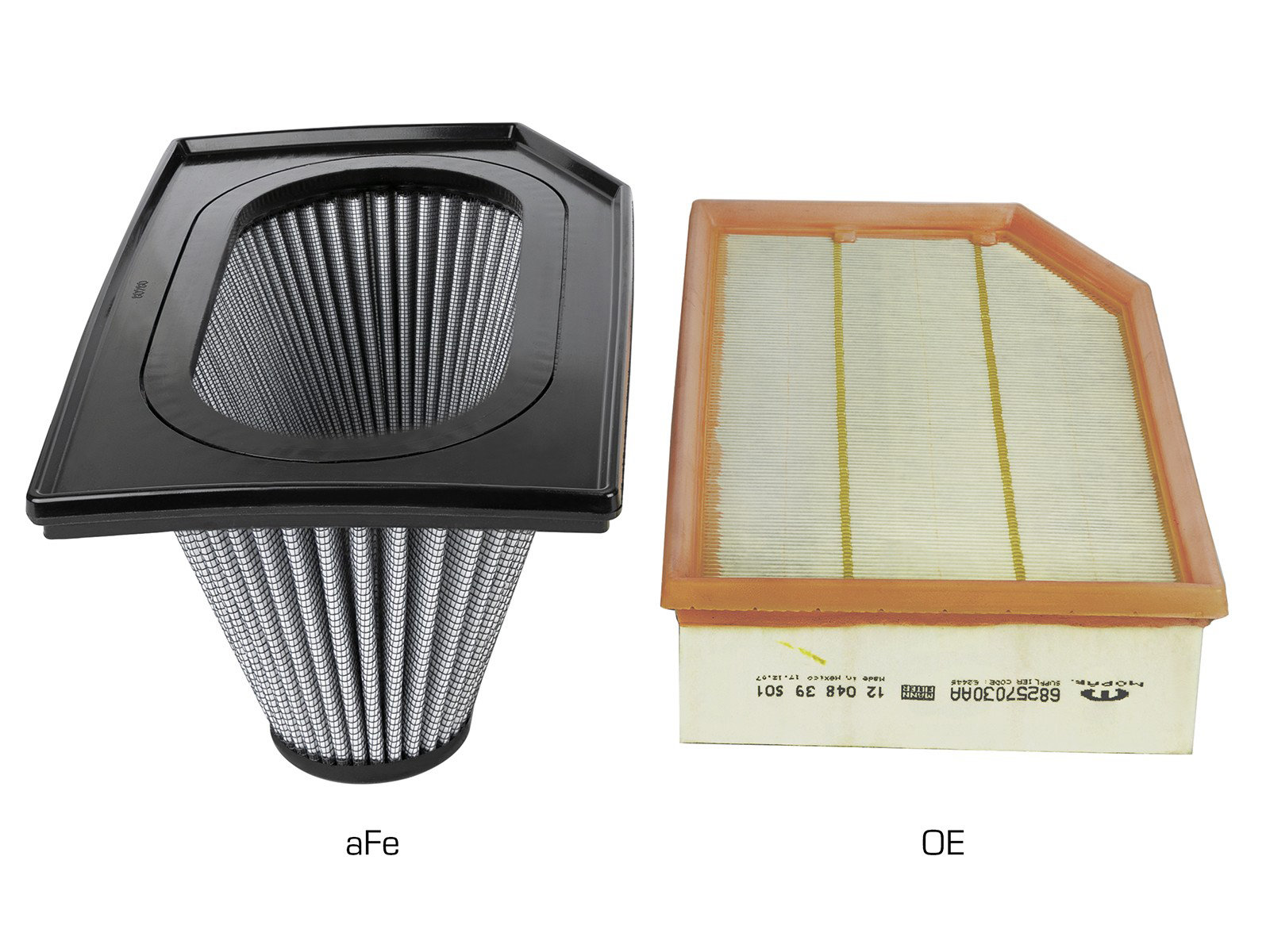 aFe Magnum Flow OE Replacement Air Filter | Jeep Wrangler L4-2.4L (03-06) (31-10124) main image 0