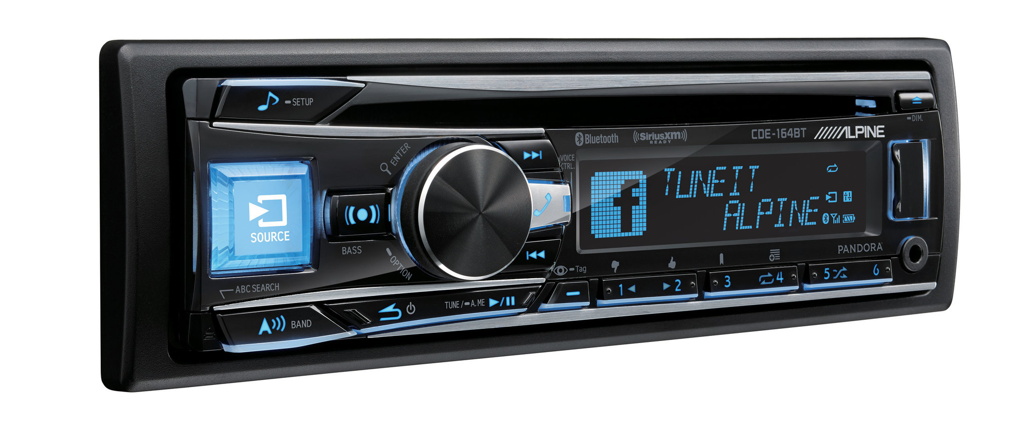 alpine cd receiver bluetooth