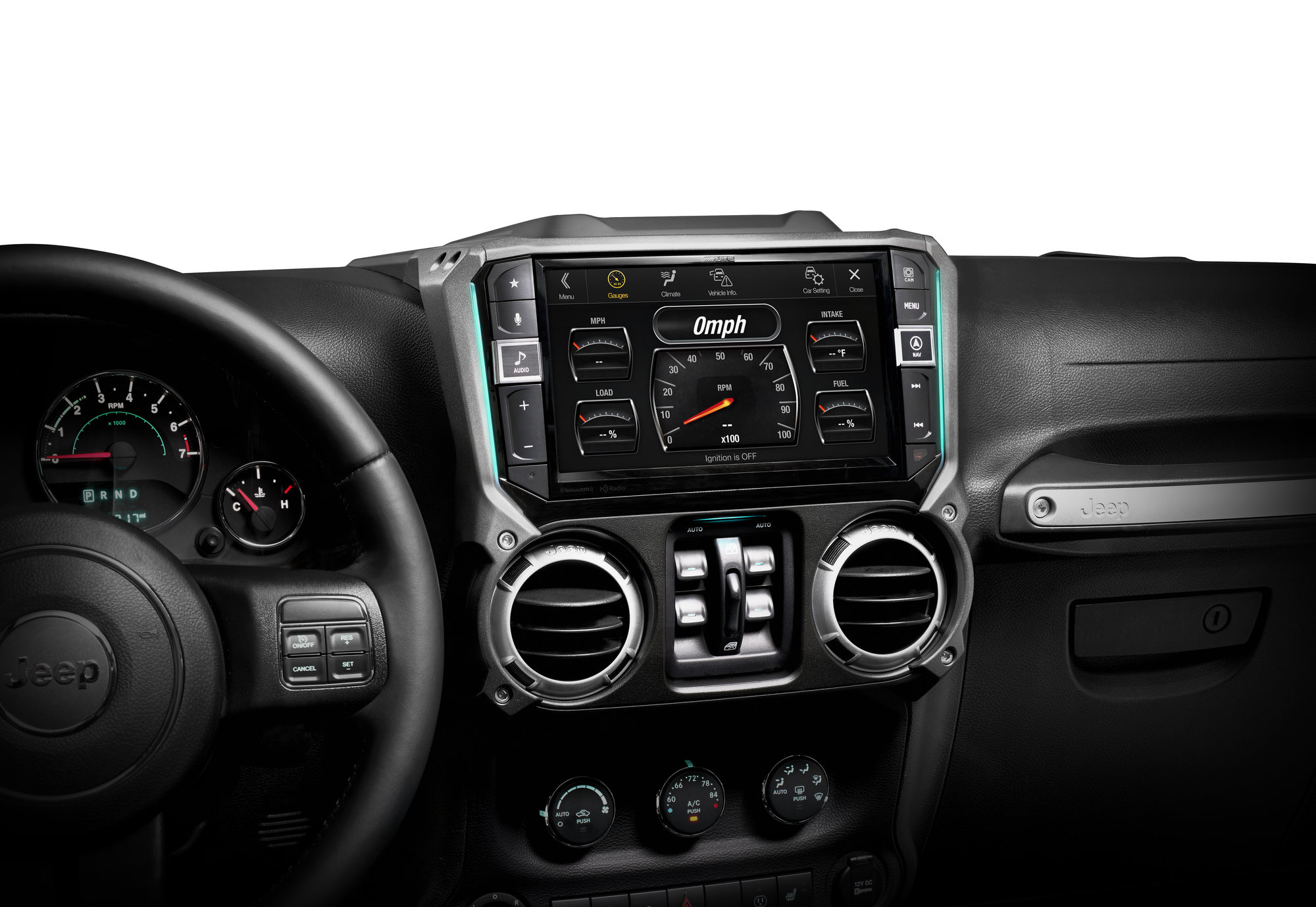 Alpine X409WRAJK 9in Dash Restyle System for 1118 Jeep