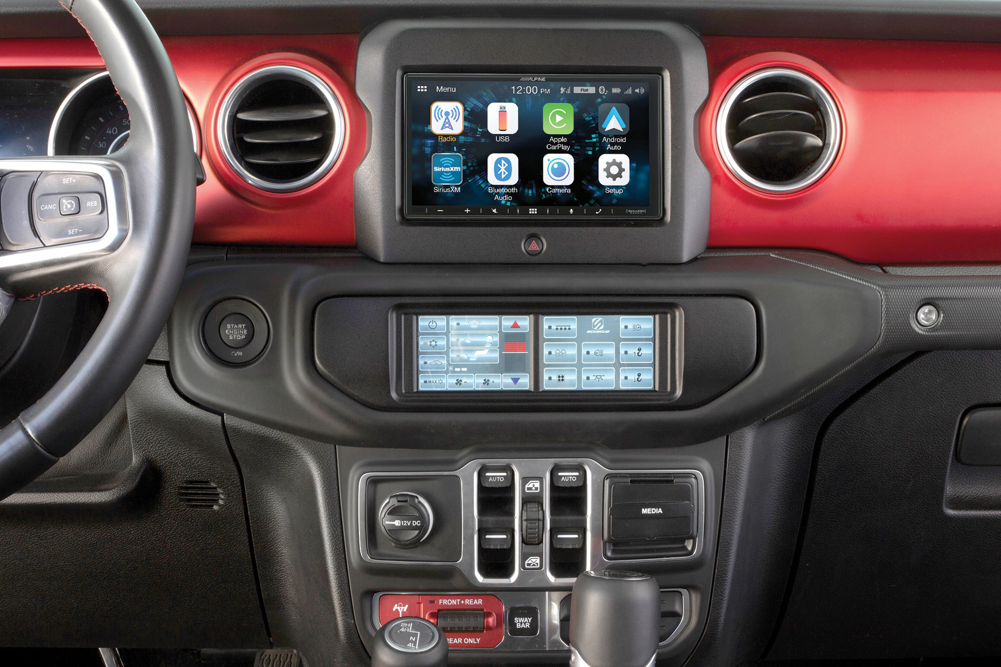 Alpine iLX-W650 Receiver with Scosche Integrated Control System for 18-21 Jeep  Wrangler JL & Gladiator JT | Quadratec