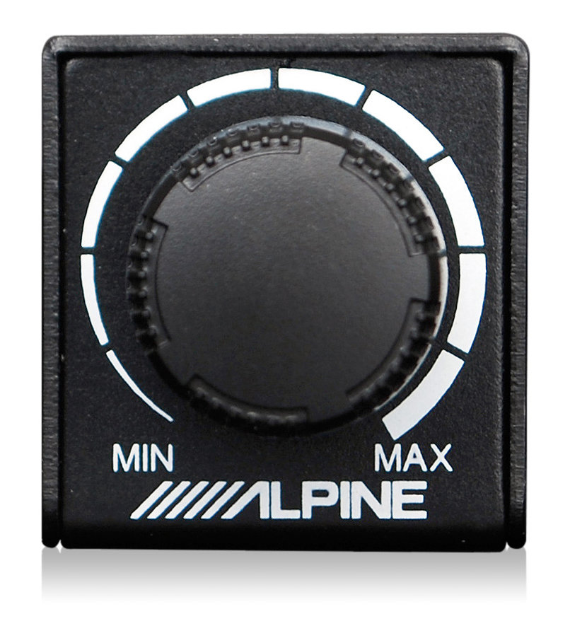 Alpine RUXKNOB.2 Remote Bass Knob for Alpine Amplifiers Quadratec